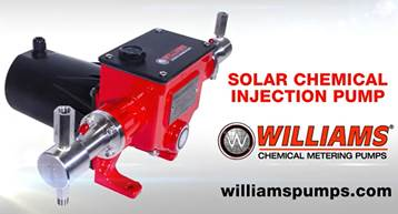 The Williams Solar Chemical Injection Pump (SCIP)